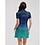 voordelige Designer-collectie-Dames Tennisjurk golf jurk Blauw Korte mouw Jurken Dames golfkleding kleding outfits draag kleding