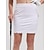 billige Designer kollektion-Dame Golf Skorts Hvid Nederdele Dame golf påklædning Tøj Outfits Bær tøj