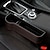 お買い得  収納＆整理-カーシート隙間収納ボックス：車のシート隙間にさまざまなアイテムを便利に収納できる革製の多機能オーガナイザー