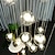 levne Lustry-dlouhé lustry pro vysoké stropy, moderní závěsné světlo s křišťálovými koulemi, globusová kapková lampa, závěsná svítidla pro točité schodiště, foyer, vchod