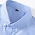 billiga Businessskjortor för män-Herr Skjorta Knapp upp skjorta Casual skjorta Sommarskjorta Svart Vit Marinblå Blå Grå Långärmad Slät Knapp ner krage Helgdag Semester Button-Down Kläder Mode Ledigt Bekväm