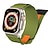 رخيصةأون عصابات Apple Watch-عصابة الرياضة متوافق مع Apple Watchband 38 مم 40 مم 41 مم 42 مم 44 مم 45 مم 49 مم متعدد الطبقات مطاط وعر، خشن، قاس نايلون استبدال حزام الساعة إلى iwatch Ultra 2 Series 9 8 7 SE 6 5 4 3 2 1