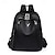 cheap Backpacks &amp; Bookbags-Women&#039;s Backpack Mini Backpack Daily Traveling Solid Color PU Leather Large Capacity Waterproof Zipper Black Red Blue