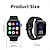 olcso Okosórák-S9 Okos óra 2.01 hüvelyk Intelligens Watch Bluetooth Lépésszámláló Hívás emlékeztető Testmozgásfigyelő Kompatibilis valamivel Android iOS Női Férfi Hosszú készenléti idő Kéz nélküli hívások Vízálló