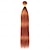 abordables 3 mechones con cierre-Paquetes de cabello de color con cierre # 350 cabello humano brasileño jengibre tejido con cierres 4*4 extensión de cabello liso de hueso
