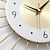 billige veggdekor i metall-klokke veggklokke stue personlighet europeisk moteklokke husholdning 20 tommer