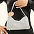 cheap Clutches &amp; Evening Bags-Women&#039;s Evening Bag Polyester Alloy Party Daily Chain Multi Carry Solid Color Silver Black Champagne