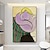 Χαμηλού Κόστους Διάσημοι Πίνακες-Χειροποίητο Hang-ζωγραφισμένα ελαιογραφία Ζωγραφισμένα στο χέρι Κάθετο Διάσημο Άνθρωποι Σύγχρονο Κλασσικό Χωρίς Εσωτερικό Πλαίσιο