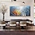 cheap Tree Oil Paintings-Abstract Art Oil Painting hand painted Textured landscape oil painting  Wall Decor Creative Decoration for Living Room Bedroom Gallery Display Modern Vibrant  Art