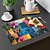 preiswerte Taschens &amp; Coasters &amp; Trivets-1 x Tischset mit Blumenmuster, 30,5 x 45,7 cm, Tischsets für Party, Küche, Esszimmer, Dekoration