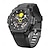 cheap Digital Watches-SMAEL Men Digital Watch Sports Fashion Wristwatch Shock Resistant Luminous Stopwatch Alarm Clock Calendar TPU Watch