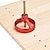 cheap Home Improvement-Aluminum Alloy Straight Hole Drilling Guide In Woods Dowel Jig Self Centering Doweling Jig for Carpenter Woodworking Tools 5/6/7/8/9/10mm Drill Bushing