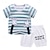 cheap Sets-New Summer Children&#039;s Short sleeved Set, Pure Cotton, Boys&#039; Clothing, Thin Girls&#039; T-shirt, Summer Clothing, Babies&#039; Clothing