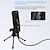 cheap Microphones-Easy Plug &amp; Play Microphone-USB/AUX Ideal for Gaming Podcasting&amp; Streaming Includes Desk Tripod PC/Laptop Compatible