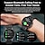 billige Smartklokker-s58 amoled skjerm bluetooth ring smartklokke sport fitness tracker pulsmåler tilpasset urskive smartklokke for android ios