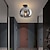 preiswerte Einbauleuchten-LED-Pendelleuchte, Inselleuchte, moderner Kronleuchter aus bernsteinfarbenem Glas und Metall für Heimbüro, Esszimmer, Schlafzimmer, Wohnzimmer, warmweiß 110–120 V, 220–240 V