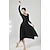 Χαμηλού Κόστους Latin Ρούχα Χορού-Λάτιν Χοροί Επίσημος Χορός Φόρεμα Καθαρό Χρώμα Γυναικεία Επίδοση Πάρτι Μακρυμάνικο Ψηλό Τεχνητό Μετάξι