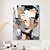 お買い得  人物画-手作り油絵キャンバス壁アート装飾厚い油現代抽象フィギュア家の装飾ロールフレームレス未延伸絵画