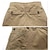cheap Cargo Shorts-Men&#039;s Cargo Shorts Work Shorts Capri Pants Button Multi Pocket Plain Wearable Calf-Length Outdoor Daily Going out Fashion Classic Blue Green