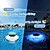 cheap Outdoor Wall Lights-Pool Chlorine Floater Chlorine Tablet Floater with Colorful Solar Lights Floating Chlorine Dispenser Fits Chlorine Tabs for Pool Hot Tub Spa