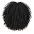 olcso Valódi hajból készült, sapka nélküli parókák-göndör paróka fekete nőknek fekete afro göndör paróka frufruval emberi haj, hosszú göndör haj