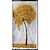 economico Quadri fiori/botanica-mintura dipinto a mano in argento albero paesaggio dipinti ad olio su tela decorazione della parete di arte moderna astratta oro albero immagini per la decorazione domestica laminato senza cornice