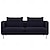 economico IKEA Copertine-Söderhamn copridivano a 3 posti fodera per futon trapuntata in tinta unita in cotone 100% con braccioli