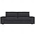 billiga IKEA Omslag-kivik 3-seater polyester linen sofa cover of ikea solid color 100% polyester slipcovers