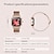 abordables Relojes inteligentes-G6 Reloj inteligente 1.4 pulgada Smartwatch Reloj elegante Bluetooth Podómetro Recordatorio de Llamadas Seguimiento de Actividad Compatible con Android iOS Mujer Hombre Larga espera Llamadas con