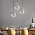 cheap Island Lights-LED Pendant Lights Glass Design MIni 20cm Pendant Lighting for Kitchen Island Lights Bedroom 1 Pack Warm White 110-240V