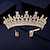preiswerte Haarstyling-Zubehör-Luxus-Königin-Krone, Hochzeitsbankett, Party-Pan-Haarkrone, Wasser-Diamant-Haar-Accessoires, Braut-Krone-Stirnband