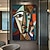 preiswerte Gemälde mit Menschen-handgemaltes Ölgemälde Pablo Picasso, berühmtes Gemälde aufgerollte Leinwand, berühmtes Mädchen, Leinwandkunst, kein gerahmtes Wandkunstgemälde, Heimwanddekoration