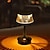 abordables Lampes de Table-Lampe de table LED champignon avec chargement USB avec interrupteur à bouton, lampe de bureau tricolore, veilleuse décorative, table de chevet, lampe de nuit, décoration intérieure pour bar, café, chambre à coucher