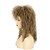 cheap Historical Wigs-Women Men Long Curly Light Brown Wig 70s 80s Rocker Mullet Costume Wig Carnival Cosplay Party Wig Halloween Wigs