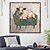 cheap Animal Paintings-Handmade A cow sitting on a sofa painting  handmade Abstract Cow Oil Painting Unique Artwork Vibrant Animal Canvas painting Wall Art Cow painting for living room bedroom wall home decor