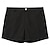 billige arbeidsshorts-Herre Shorts Chino Shorts Bermudashorts Arbeidshorts Lomme عادي Komfort Pustende Kort Daglig Stilfull Fritid Svart Hvit Mikroelastisk