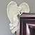 billiga Uteplatsdekoration-angel wing redemption-dekor - perfekt för heminredning i vardagsrummet, perfekt för hängning av dörrkarm, hartshantverk hängande prydnad