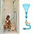 levne Koupelnové pomůcky-Silikonový nástavec na hadici na mytí psů, koupací zařízení pro domácí mazlíčky pro sprchovou hlavici a umyvadlo, ruční sprchový rozprašovač