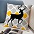 ieftine stil animal-husă de pernă summer vibes animal geometric clasic faux in fată de pernă pentru living decor canapea