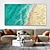 halpa Maisemataulut-suuri ranta öljymaalaus kankaalle käsinmaalattu abstrakti sininen merimaisema maalaus tekstuurimaalaus seinätaide räätälöity maalaus olohuoneeseen makuuhuoneen seinäkoriste