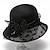 billiga Historiska- och vintagedräkter-Retro / vintage Femtiotal Rockabilly Hatt hatt Halm solhatt Dam Polka dots Prickiga Fest Ledigt / vardag Strand Hatt