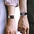 preiswerte Intelligente Armbänder-GX08 Smartwatch 1.69 Zoll Smart-Armband Bluetooth Schrittzähler Anruferinnerung AktivitätenTracker Kompatibel mit Android iOS Damen Herren Langer Standby Wasserdicht Nachrichterinnerung IP 67 36mm