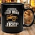 cheap Mugs &amp; Cups-Car Old Man Men&#039;s Casual Street Style 3D Print Mug,Ceramic Funny Coffee Mug Black, Father&#039;s Day Gift 1.2oz/330ml