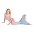 voordelige Zwemkleding-driedelig badmode voor kinderen, zeemeerminzwempak, buitenschubben, monovinbadpakken, 2-12 jaar, lentegeel, lichtgroen, roze