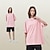 Χαμηλού Κόστους Καθημερινές Cosplay Anime Κουκούλες &amp; T-Shirts-Κοντομάνικο Υπερμεγέθη μπλουζάκι Συμπαγές Χρώμα Λαιμόκοψη Βασικό Χαλαρή Εφαρμογή Για Για Ζευγάρια Ανδρικά Γυναικεία Ενηλίκων Απόκριες Μασκάρεμα Μη Εκτύπωση Καθημερινή Ένδυση Ρούχα Γυμναστικής