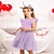 Χαμηλού Κόστους Φορέματα για πάρτι-Παιδιά Κοριτσίστικα Φόρεμα για πάρτυ Συμπαγές Χρώμα Αμάνικο Επέτειος Ειδική Περίσταση Γενέθλια Μοντέρνα Λατρευτός Καθημερινά Πολυεστέρας Καλοκαίρι Άνοιξη 2-12 χρόνια Μαύρο Ανθισμένο Ροζ Ρουμπίνι