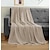levne Deky a přehozy-100% bavlněná vaflová ručníková deka jednobarevná pro kancelářské domácí polední zdřímnutí