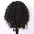 preiswerte Kappenlose Echthaarperücken-Lockige, maschinell hergestellte Kopfhaut-Top-Perücke mit Pony, Kopfhaut-Top, verworrene lockige Perücken, brasilianisches Remy-Echthaar-Perücken für Frauen, natürliche Farbe, 20,3–76,2 cm