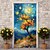 Χαμηλού Κόστους Πόρτα καλύμματα-μανιτάρι van gogh ψυχεδελικά καλύμματα πόρτας ταπετσαρία πόρτας διακόσμηση κουρτίνα πόρτας σκηνικό πανό πόρτας για εξώπορτα εξώπορτα αγροικίας προμήθειες γιορτινής διακόσμησης