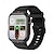 abordables Bracelets connectés-696 L18B Montre intelligente 1.95 pouce Montre intelligente avec bracelet Bluetooth Podomètre Rappel d&#039;Appel Moniteur de Sommeil Compatible avec Android iOS Femme Hommes Mode Mains-Libres Rappel de